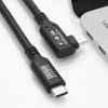 KU-10GCCP100L20 USB10GbpsType-Cケーブル(PD100W・映像出力対応・片側L型コネクタ・2m) KU-10GCCP100L20 / USB10GbpsType-Cケーブル(PD100W・映像出力対応・片側L型コネクタ・2m)