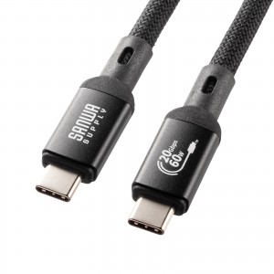 KU-20GCCP6030 / USB20Gbps Type-Cケーブル(PD60W・3m)