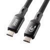 KU-20GCCP6030 USB20Gbps Type-Cケーブル(PD60W・3m) KU-20GCCP6030 / USB20Gbps Type-Cケーブル(PD60W・3m)
