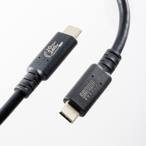 KU-20GCCPE20 / USB20Gbps（USB4 Gen2×2）Type-C ケーブル