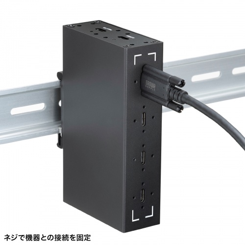 KU-20GCCPEDSL20 / USB 20Gbps Type-Cケーブル（デュアルスクリューロック・240W・2m）