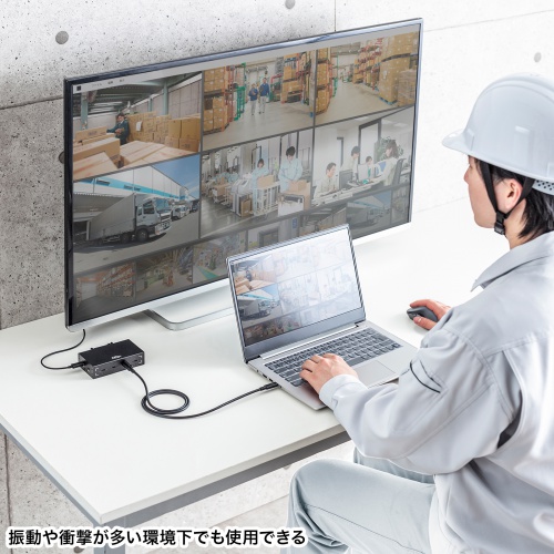 KU-20GCCPESSL10 / USB 20Gbps Type-Cケーブル（シングルスクリューロック・240W・1m）