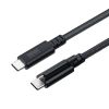 KU-20GCCPESSL20 / 抜け止め防止Type-Cケーブル（シングルクリューロック・20Gbps・240W・2m）