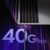 KU-40GCCPE10 USB40Gbps(USB4 Gen3)Type-C ケーブル KU-40GCCPE10 / USB40Gbps(USB4 Gen3)Type-C ケーブル