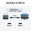 KU-5GCCP10030TK USB5Gbps Type-Cケーブル(PD100W・映像出力対応・3m) KU-5GCCP10030TK / USB5Gbps Type-Cケーブル(PD100W・映像出力対応・3m)