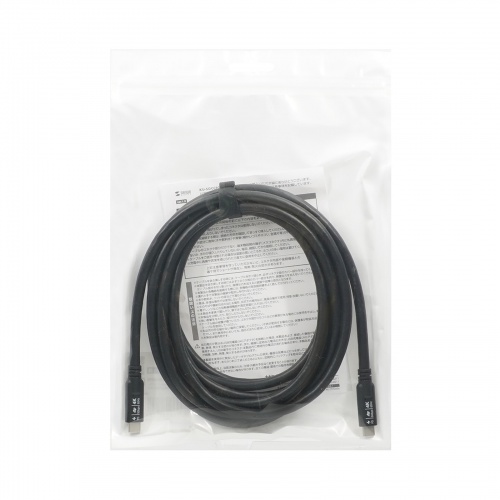 KU-5GCCP10030TK / USB5Gbps Type-Cケーブル(PD100W・映像出力対応・3m)