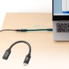 KU-5GCCP100EN01 USB5Gbps Type-C延長ケーブル(PD100W・0.1m) KU-5GCCP100EN01 / USB5Gbps Type-C延長ケーブル(PD100W・0.1m)