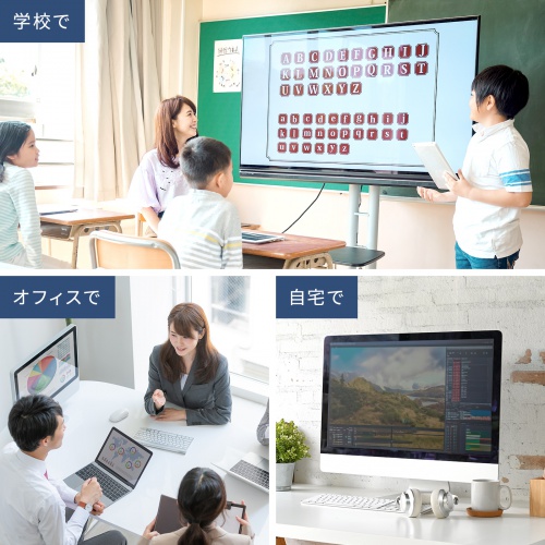 USB5Gbps Type-C延長ケーブル。DisplayPort Alternate Mode（4K60Hz）・PD100W対応・0.5m・L型コネクタ。