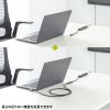 KU-5GCCP100ENL10 USB5Gbps Type-C延長ケーブル(L型・PD100W・1m) KU-5GCCP100ENL10 / USB5Gbps Type-C延長ケーブル(L型・PD100W・1m)