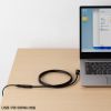 KU-5GCCP100ENL10 / USB5Gbps Type-C延長ケーブル（L型・PD100W・1m）