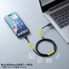 KU-CA05BK / USB 2.0 Type-Cケーブル（C-A・0.5m・ブラック）