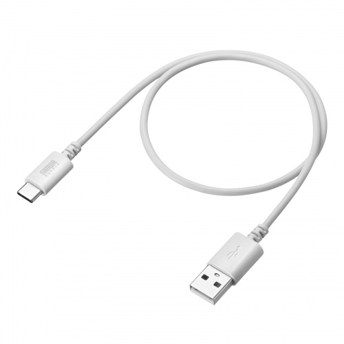 KU-CA05W / USB 2.0 Type-Cケーブル（C-A・0.5m・ホワイト）