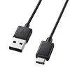 KU-CA10 Type-C USB2.0標準ケーブル(1m・ブラック) KU-CA10 / Type-C USB2.0標準ケーブル(1m・ブラック)