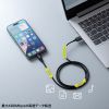 KU-CA10BK / USB 2.0 Type-Cケーブル（C-A・1m・ブラック）