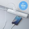 KU-CA15W / USB 2.0 Type-Cケーブル（C-A・1.5m・ホワイト）