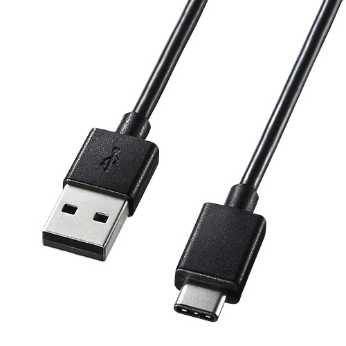 KU-CA20 / Type-C USB2.0標準ケーブル（2m・ブラック）