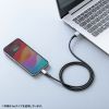 KU-CA20TK USB 2.0 Type-Cケーブル(C-A・ストレート・2m) KU-CA20TK / USB 2.0 Type-Cケーブル(C-A・ストレート・2m)