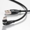 KU-CAKA20BK USB2.0 Type-C-Aコネクタ540°回転ケーブル・2m KU-CAKA20BK / USB2.0 Type-C-Aコネクタ540°回転ケーブル・2m