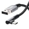 KU-CAL10TK USB 2.0 Type-Cケーブル(C-A・L型・1m) KU-CAL10TK / USB 2.0 Type-Cケーブル(C-A・L型・1m)
