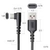 KU-CAL20TK2 / USB 2.0 Type-Cケーブル（C-A・L型・2m）