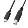 KU-CB30 USB2.0 Type-C-Bケーブル(3m・ブラック) KU-CB30 / USB2.0 Type-C-Bケーブル(3m・ブラック)