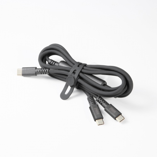KU-CCP100D12BK / USB2.0Type-Cケーブル（2台同時充電＋通信・PD100W）