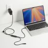KU-CCP100D12BK / USB2.0Type-Cケーブル（2台同時充電＋通信・PD100W）