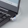 KU-CCP100KA10W USB2.0 Type-Cコネクタ540度回転ケーブル(PD100W・1m・ホワイト) KU-CCP100KA10W / USB2.0 Type-Cコネクタ540度回転ケーブル(PD100W・1m・ホワイト)