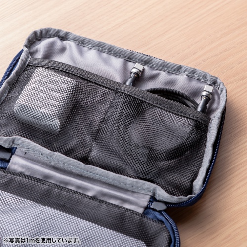 KU-CCP100KAW18BK / USB2.0 Type-C 両側コネクタ540度回転ケーブル ブラック（100W・1.8m）