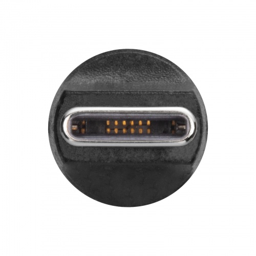 KU-CCP100KAW18BK / USB2.0 Type-C 両側コネクタ540度回転ケーブル ブラック（100W・1.8m）