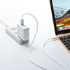 KU-CCP15MAC / MacBook用LED付きType-C充電ケーブル　1.5m