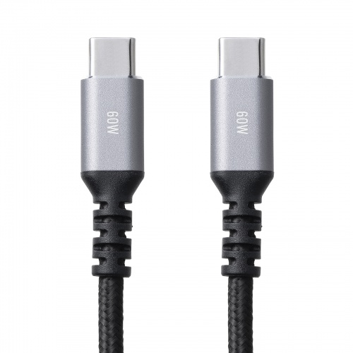 KU-CCP6005TK / USB 2.0 Type-Cケーブル（C-C・ストレート・60W・0.5m）