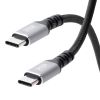 KU-CCP6005TK USB 2.0 Type-Cケーブル(C-C・ストレート・60W・0.5m) KU-CCP6005TK / USB 2.0 Type-Cケーブル(C-C・ストレート・60W・0.5m)