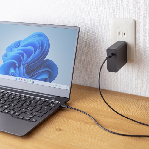 KU-CCP6010BK / USB 2.0 Type-Cケーブル（PD60Ｗ・1m・ブラック）