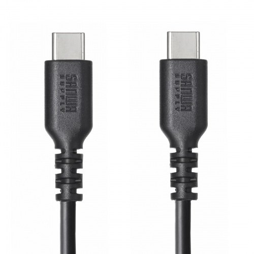 KU-CCP6010TK2 / USB 2.0 Type-Cケーブル(C-C・ストレート・60W・1m)