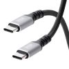 KU-CCP6010TK USB 2.0 Type-Cケーブル(C-C・ストレート・60W・1m) KU-CCP6010TK / USB 2.0 Type-Cケーブル(C-C・ストレート・60W・1m)