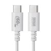 KU-CCP6020W USB 2.0 Type-Cケーブル(PD60W・2m・ホワイト) KU-CCP6020W / USB 2.0 Type-Cケーブル(PD60W・2m・ホワイト)
