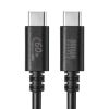 KU-CCP6030BK / USB 2.0 Type-Cケーブル（PD60Ｗ・3m・ブラック）
