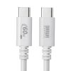 KU-CCP6030W USB 2.0 Type-Cケーブル(PD60W・3m・ホワイト) KU-CCP6030W / USB 2.0 Type-Cケーブル(PD60W・3m・ホワイト)