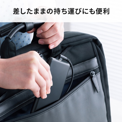 KU-CCP60L10TK2 / USB 2.0 Type-Cケーブル（C-C・片側L型コネクタ・60W・1m）