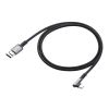 KU-CCP60L10TK USB 2.0 Type-Cケーブル(C-C・片側L型コネクタ・60W・1m) KU-CCP60L10TK / USB 2.0 Type-Cケーブル(C-C・片側L型コネクタ・60W・1m)