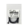 KU-CCP60L20TK2 / USB 2.0 Type-Cケーブル（C-C・片側L型コネクタ・60W・2m）