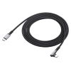KU-CCP60L20TK / USB 2.0 Type-Cケーブル（C-C・片側L型コネクタ・60W・2m）