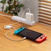 KU-CCP60M08W USB2.0 Type-C 巻取りケーブル PD60W ホワイト KU-CCP60M08W / USB2.0 Type-C 巻取りケーブル PD60W ホワイト
