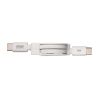 KU-CCP60M08W USB2.0 Type-C 巻取りケーブル PD60W ホワイト KU-CCP60M08W / USB2.0 Type-C 巻取りケーブル PD60W ホワイト