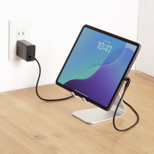 KU-CCP60MG10BK / USB2.0 Type-Cケーブル（マグネットコネクタ・540度回転・PD60W・1m）