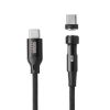 KU-CCP60MG10BK / USB2.0 Type-Cケーブル（マグネットコネクタ・540度回転・PD60W・1m）