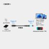 KU-CCP60MG10BK USB2.0 Type-Cケーブル(マグネットコネクタ・540度回転・PD60W・1m) KU-CCP60MG10BK / USB2.0 Type-Cケーブル(マグネットコネクタ・540度回転・PD60W・1m)