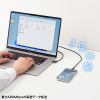 KU-CCP60MG20BK / USB2.0 Type-Cケーブル（マグネットコネクタ・540度回転・PD60W・2m）