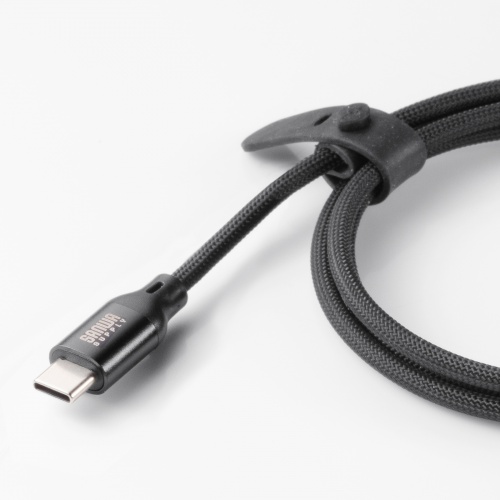 KU-CCP60MG20BK / USB2.0 Type-Cケーブル（マグネットコネクタ・540度回転・PD60W・2m）